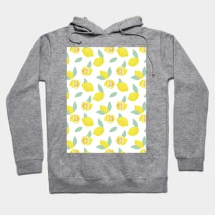 pattern with lemons Hoodie